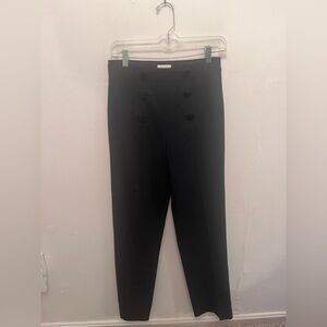 Kate Spade 6 Button Dress Pants Trousers Size 2 Black